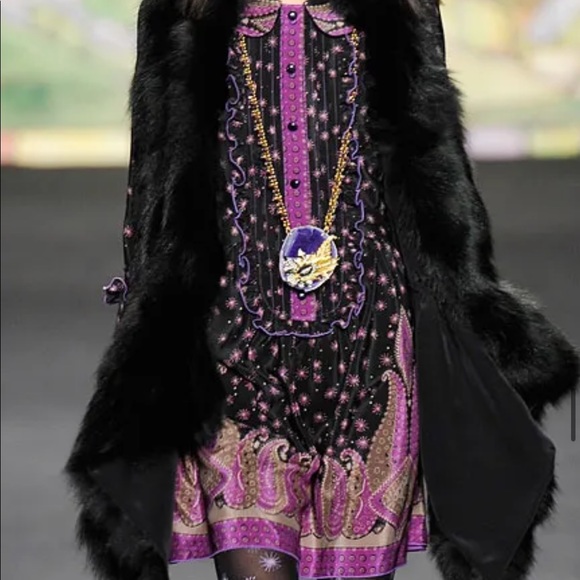 Anna Sui Starry Night Dress - Picture 1 of 8
